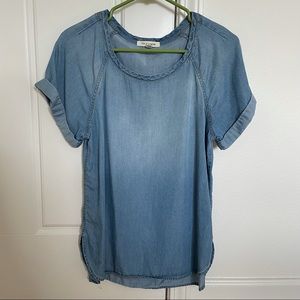 Lyocell Chambray Tunic from Forever21, size medium